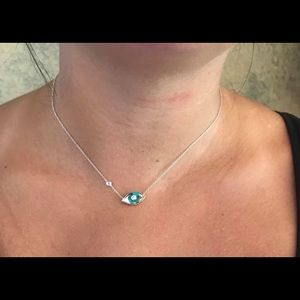 Retired Silpada third eye necklace